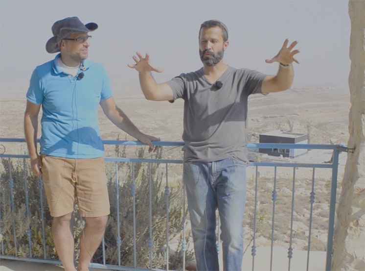 Interview with Jeremy Gimpel in the Biblical Heartland of Judah.